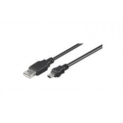 CAVO USB 2.0 A/BMINI (5PIN)...